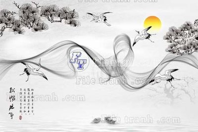 File gốc File gốc in tranh tổng hợp tường nền K45338 (trang trí) cho phòng khách