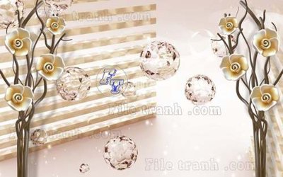 File tranh File gốc in tranh tổng hợp tường nền K45384 (gốc) chủ đề trẻ em