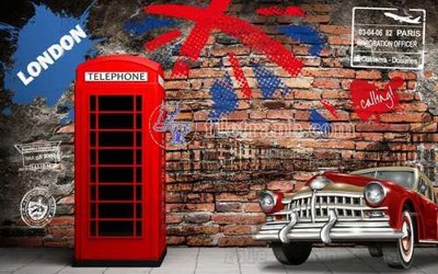 File gốc File gốc in tranh tổng hợp tường nền K45396 (dành cho quảng cáo)