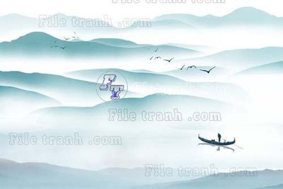 File gốc File gốc in tranh tổng hợp tường nền K45414 (phong cách) tối giản