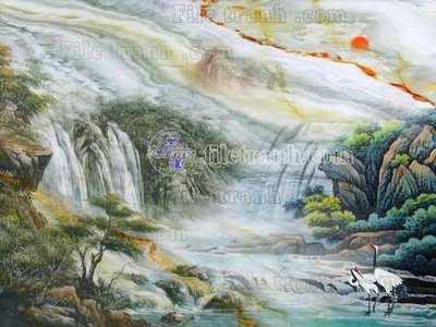 File gốc File gốc in tranh tổng hợp tường nền K45485 (cho in ấn) độc quyền