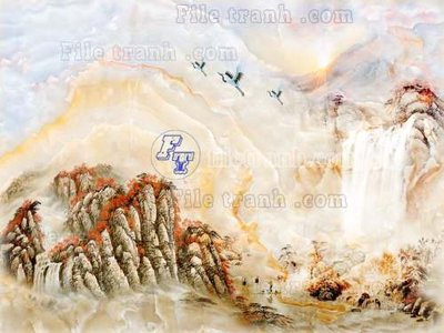 File tranh File gốc in tranh tổng hợp tường nền K45489 (gốc) in backlit film