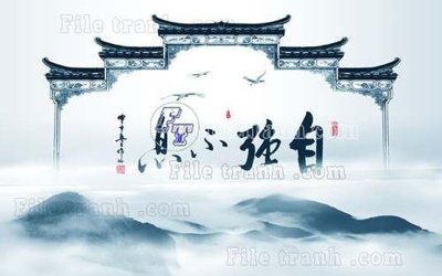 File in mica File gốc in tranh tổng hợp tường nền K45508 (ảnh gốc) đẹp