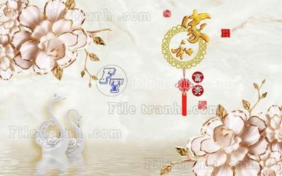 File tranh File gốc in tranh tổng hợp tường nền K45520 (gốc) chủ đề thiên nhiên