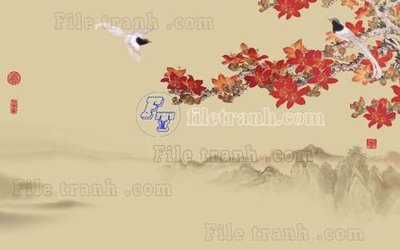 File gốc File gốc in tranh tổng hợp tường nền K45554 (phiên bản chuẩn) để in ấn