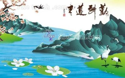 File gốc in ấn File gốc in tranh tổng hợp tường nền K45578 độ phân giải cao