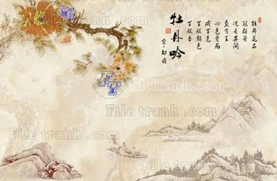 File gốc File gốc in tranh tổng hợp tường nền K45599 (cho in ấn) từ kho Filetranh