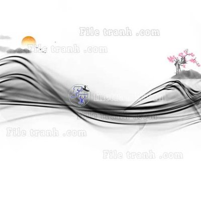 File tranh gốc PSD File gốc in tranh tổng hợp tường nền K45608 còn nguyên layer