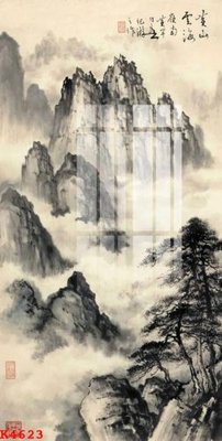 File gốc File gốc in tranh tổng hợp K4623 (ảnh chi tiết) để in ấn