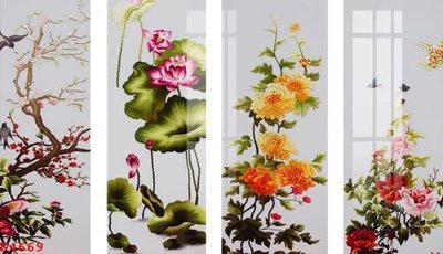 File tranh File gốc in tranh tổng hợp K4669 (ảnh gốc) in trần 3D