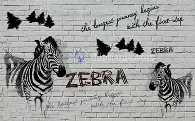 Tải file PSD File tranh gốc dán tường hươu nai sừng K47136 (nguyên layer) để in