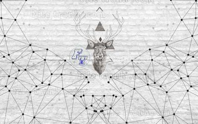 File in ấn File tranh gốc dán tường hươu nai sừng K47232 chuyên nghiệp