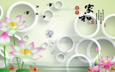 File tranh File tranh gốc tranh tường hoa 3d đẹp K48006 (gốc) chủ đề con người