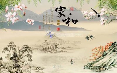 File in trần File tranh gốc tranh tường hoa 3d đẹp K48021 (bản gốc) đại dương