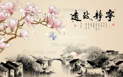 File gốc File tranh gốc tranh tường hoa 3d đẹp K48133 (chủ đề hiện đại) trang trí