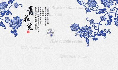 File gốc File tranh gốc tranh tường hoa 3d đẹp K48187 (AI/EPS) cho in ấn