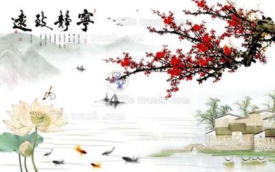 File PSD File tranh gốc tranh tường hoa 3d đẹp K48250 (bản gốc) dễ dàng edit