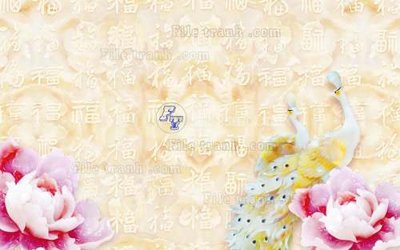 Ảnh gốc File tranh gốc tranh tường hoa 3d đẹp K48288 (nét căng) in mica