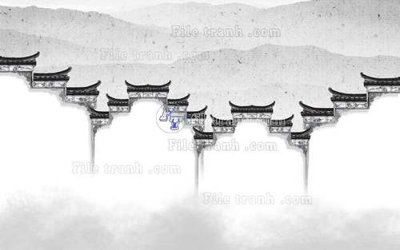 File tranh gốc File tranh gốc tranh tường hoa 3d đẹp K48363 chủ đề hiện đại