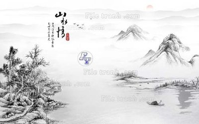 File ảnh File tranh gốc tranh tường hoa 3d đẹp K48375 (gốc) in Hiflex