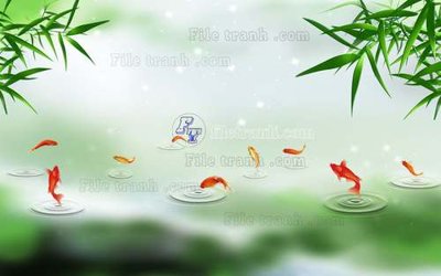 File tranh File tranh gốc tranh tường hoa 3d đẹp K48393 (gốc) chủ đề thiên nhiên