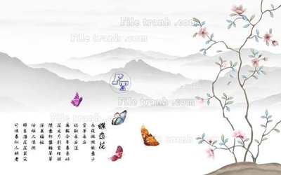 Tệp tin gốc File tranh gốc tranh tường hoa 3d đẹp K48433 (dùng cho in) File tranh gốc tranh tường hoa 3d đẹp K48433