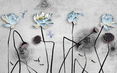 File tranh File tranh gốc tranh tường hoa 3d đẹp K48507 (ảnh gốc) in trần nhà