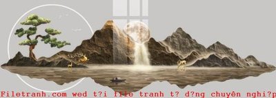 File in mica File gốc in tranh tổng hợp K49218 (bản gốc) làm vách ngăn