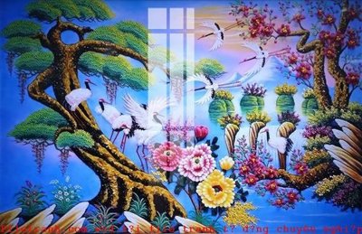 File ảnh gốc File gốc in tranh tổng hợp K49870 không vỡ nét