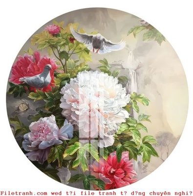 File gốc File gốc in tranh tổng hợp K49925 (cho in UV) siêu nét