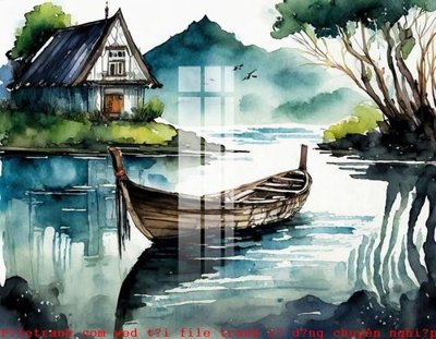 File tranh in trần 3D File gốc in tranh tổng hợp K49938 (ảnh gốc)