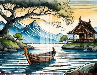 File in trần File gốc in tranh tổng hợp K49940 (bản gốc 3D) sống động