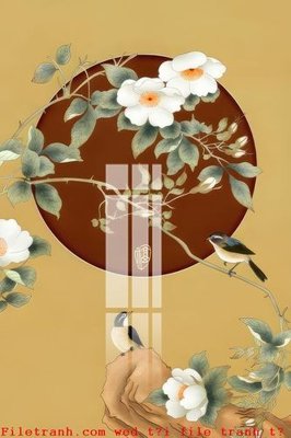 Hình ảnh file gốc in trần nhà File gốc in tranh tổng hợp K49955