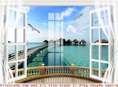 File gốc File gốc in tranh tổng hợp K50095 (in lụa) cao cấp