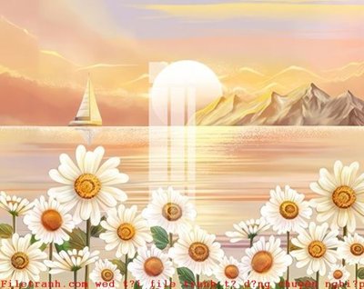 File gốc File gốc in tranh tổng hợp K50167 (cho in ấn) độc quyền