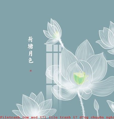 Ảnh gốc File gốc in tranh tổng hợp K50288 (độ nét cao) in tráng gương