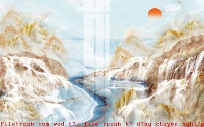 File gốc File gốc in tranh tổng hợp K50300 (in 3D) nghệ thuật