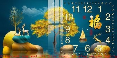 Download file gốc File gốc in tranh tổng hợp K50388 (in mica) trang trí