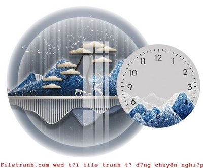 File gốc File gốc in tranh tổng hợp K50401 (trang trí) phòng trẻ em