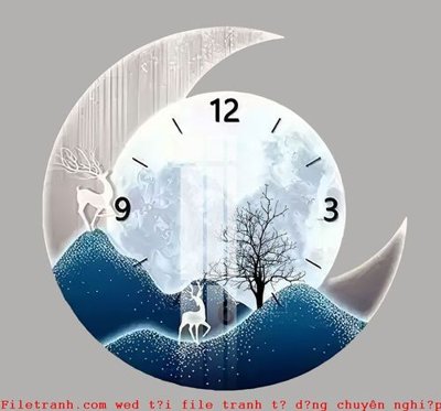 File gốc File gốc in tranh tổng hợp K50446 (in mica) làm quà tặng