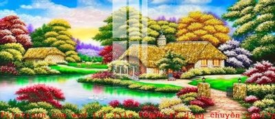 File gốc File gốc in tranh tổng hợp K50514 (in lụa) cao cấp