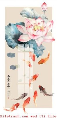 File gốc File gốc in tranh tổng hợp K50758 (cho in ấn) độc quyền