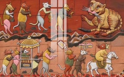 File in trần File gốc in tranh tổng hợp K50814 (file gốc) xuyên sáng