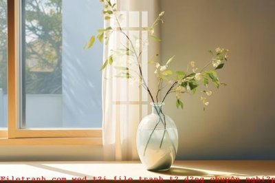 File tranh File gốc in tranh tổng hợp K50894 (gốc) phong cách tối giản