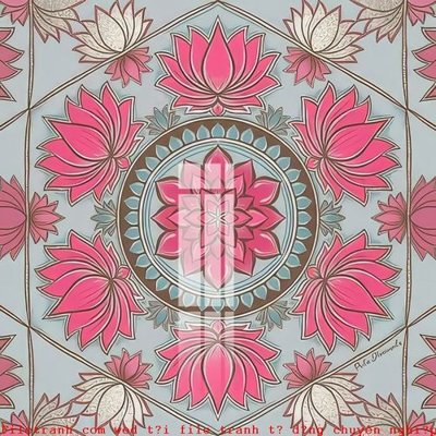 Download file gốc File gốc in tranh tổng hợp K51039 (in lụa) nghệ thuật