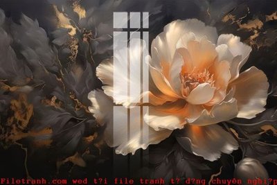 Download file gốc File gốc in tranh tổng hợp K51049 (in lụa) tranh 3D