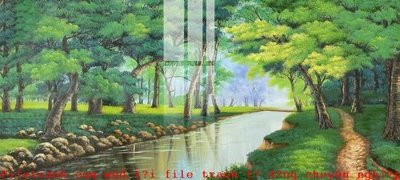 Download file gốc File gốc in tranh tổng hợp K51074 (in lụa) hoa lá