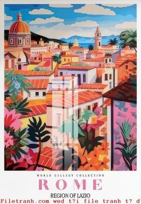 File gốc in ấn File gốc in tranh tổng hợp K51180 độ phân giải cao