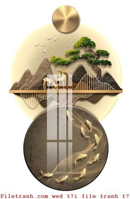 File tranh File gốc in tranh tổng hợp K51248 (ảnh gốc) chi tiết rõ ràng