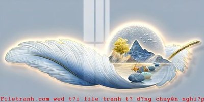 File in trần File gốc in tranh tổng hợp K51271 (file gốc) xuyên sáng